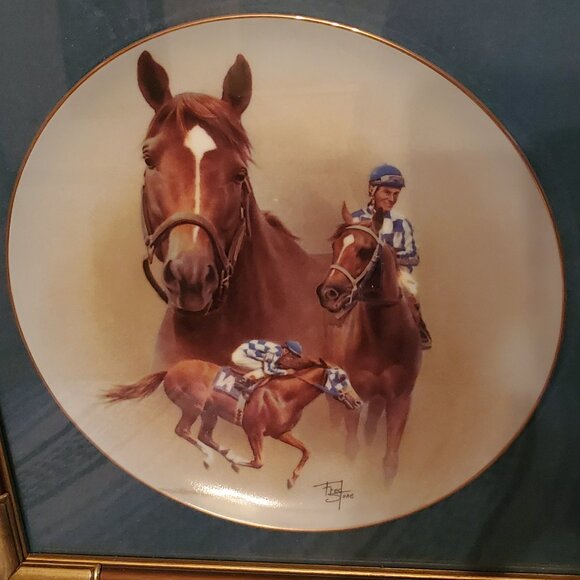 Fred Stone limited edition framed plate - Picture 1 of 8